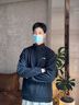 李寧外套男春秋2025新款開(kāi)衫拉鏈上衣青少年休閑夾克寬松大碼衛衣 標準黑(棉混紡) L 曬單實(shí)拍圖