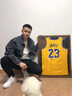 彩糖塘球衣相框裝裱掛墻NBA籃球足球簽名CBA衣服紀(jì)念收藏展示框定制外框 黑色【送2張白色內(nèi)撐紙】 32寸【內(nèi)框60cm*80cm】 曬單實拍圖