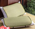 艾薇（AVIVI）枕巾夏季学生宿舍凉席草席枕片婴儿枕席一对装 绿叶 45*65cm 实拍图