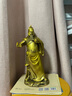 純銅關(guān)公像擺件關(guān)二爺擺件客廳店鋪公司開(kāi)業(yè)武財神像武圣像純黃銅 高30厘米（托寶立刀） 曬單實(shí)拍圖
