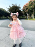 G.DUCKKIDS童裝洛麗塔公主裙女童連衣裙秋冬季兒童套裝裙子玲娜貝兒生日禮服 套裝裙子【裙子+毛衣】 90 尺碼1~2歲【 80-90cm】 曬單實(shí)拍圖
