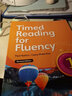 原版Timed Reading for Fluency流利閱讀計(jì)時(shí)器1-4級(jí)Seed Learning寒暑假短期專項(xiàng)閱讀理解高年級(jí)初高中CEFR A2掃碼聽音頻中圖正版 1級(jí)別（書+答案+單詞表） 曬單實(shí)拍圖