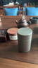 哲明 禪意隨身錫罐 茶葉罐錫制便攜密封罐手工茶具小號(hào)純錫罐 禪意竹節(jié)罐-螺旋口（含保護(hù)袋） 曬單實(shí)拍圖