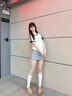 ZHR勃肯鞋女復(fù)古絨面女鞋增高一腳蹬厚底休閑鞋女 JT90 卡其色 37 曬單實(shí)拍圖