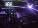 非迎漫汽車(chē)車(chē)內氛圍燈usb免接線(xiàn)內飾改裝64變色七彩無(wú)線(xiàn)聲控車(chē)載氣氛燈 拖六幻彩LED裝中控+4門(mén)+4腳-雙控 曬單實(shí)拍圖