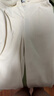 betu百圖女裝冬季新款休閑褲高腰闊腿褲慵懶風(fēng)休閑褲女2211T71 米白 S 曬單實(shí)拍圖