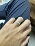 周六福（ZLF）七夕禮物  PT950鉑金戒指男女款白金簡(jiǎn)約情侶對戒大氣經(jīng)典婚戒 13號 - 3.82g 曬單實(shí)拍圖