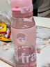 大嘴猴tritan水杯女生耐高溫學(xué)生杯子便攜男生運動(dòng)上學(xué)塑料隨手杯 清透粉【母嬰tritan材質(zhì)】 560ml 曬單實(shí)拍圖
