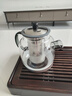ORTOR英國玻璃茶壺耐高溫泡茶壺不銹鋼過濾茶具加厚玻璃花茶壺 艾格壺單只 曬單實拍圖