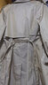 HAZZYS哈吉斯女裝 春季款中長款風衣女高級感收腰外套ASWSH03AH03 米色BI L (165/88A 40) 曬單實拍圖