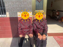 俞兆林（YUZHAOLIN）中老年唐裝情侶裝夾克新中式爸爸媽媽春秋冬季加絨加厚男裝外套 酒紅色【上衣】 2XL /男款【160-180斤穿】 曬單實(shí)拍圖