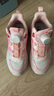 SNOOPY史努比童鞋兒童運動(dòng)鞋旋紐扣減震籃球鞋男女童時(shí)尚跑鞋3810粉白33 曬單實(shí)拍圖