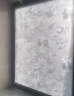 意尔嫚 磨砂玻璃贴纸玻璃贴膜窗户贴膜印花 60*200cm 无胶静电贴 隔热防晒不透明装饰贴 芙蓉花 实拍图