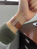 KZD適用蘋果真皮表帶手S10愛馬仕iwatch9/8/7se夏天款高級ultra2 經(jīng)典棕 新品適用iWatch S10 42mm 曬單實(shí)拍圖
