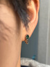 IDEAGEMER騰蛇925銀耳環(huán)男士原創(chuàng)復(fù)古小眾設(shè)計(jì)感痞帥百搭本命年耳釘送男友 925銀騰蛇耳環(huán)-單只 曬單實(shí)拍圖