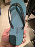 大嘴猴大嘴猴拖鞋男士夏季外穿防滑耐磨厚底踩屎感沙灘戶(hù)外EVA人字拖男 松石綠【建議拍大1碼】 46-47 曬單實(shí)拍圖