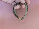 古苒海南沉香手串女款高端天然新疆和田玉中式復(fù)古顯白文藝佛珠手鏈女 3單圈【青緣】6mm海南沉香/和田 曬單實(shí)拍圖