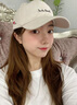 啄木鳥(niǎo)防曬帽子女日系棒球帽可愛(ài)時(shí)尚ins潮牌鴨舌帽百搭大頭圍遮陽(yáng)帽子 卡其色 均碼 【可調節】54-59cm 曬單實(shí)拍圖