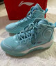 李寧兒童籃球鞋馭帥beng男大童高幫減震回彈耐磨青少年籃球運動(dòng)鞋 馭帥 純凈藍 38 曬單實(shí)拍圖