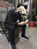 ANDSEEYOU 潮牌襯衫男長(zhǎng)袖通勤春季新款男士潮流時(shí)尚襯衣英倫風(fēng)休閑工裝 WSY-CS7020款 黑色 XL 曬單實(shí)拍圖