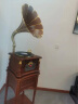 梵尼诗（Fennessy） 欧式复古25X留声机黑胶唱片机客厅音响老式电唱机蓝牙音箱 英国棕升级版(木喇叭) 实拍图