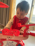 Letop Baby兒童架子鼓玩具爵士鼓電子琴唱歌麥克風(fēng)早教樂(lè )器男女孩六一禮物 【禮盒版】架子鼓（三合一）粉色 兒童生日新年六一禮物 曬單實(shí)拍圖
