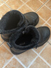 百丽简约保暖雪地靴女棉鞋真皮加绒短靴B1584DD3 黑色-A4R1D 37 实拍图