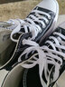 匡威（Converse）官方All Star Move女高幫帆布云朵厚底鞋黑色568497C 黑色/568497C 39 曬單實(shí)拍圖