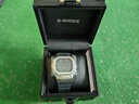 卡西歐（CASIO）手表男GMW-B5000小方塊G-SHOCK運動表 GMW-B5000-1P黑白銀配色 曬單實拍圖