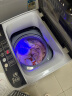 美菱（MeiLing）3KG波轮洗衣机全自动 蓝光智能预约洗脱一体迷你小型家用宿舍租房单人 安全童锁桶风干 以旧换新 3.0公斤宝石灰【一键操作+智能风干】 实拍图