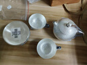 銀器時(shí)代高品質(zhì)帶把手足銀茶杯999足銀品茗杯子喝茶不燙手足銀茶碗主人杯 約70克+證書(shū) 70ml 曬單實(shí)拍圖