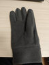 秋冬保暖搖粒絨手套男女款抓絨騎行加厚手套 深灰色 曬單實(shí)拍圖