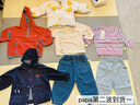 papa爬爬冬季新款男女寶寶棉服嬰兒外套夾棉襖加厚保暖棉衣洋氣 粉色 90cm 曬單實(shí)拍圖