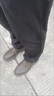 PLOVER啄木鳥商務(wù)休閑鞋男低幫工裝鞋男士英倫系帶皮鞋男真皮厚底大頭鞋 黑色（頭層牛皮） 41（標(biāo)注皮鞋碼） 曬單實(shí)拍圖