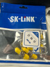 SK-LINK 電信級ST-ST耦合器 ST接口法蘭盤光纖跳線接頭適配器延長對接頭轉(zhuǎn)接器 SK-OHQ-STST 10個裝 曬單實拍圖