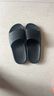 樸西2025男士拖鞋夏季居家用軟底防滑速干浴室洗澡大碼涼拖鞋男夏款 黑色【經(jīng)典氣質(zhì)黑】 42-43 曬單實(shí)拍圖