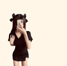 LPOX連衣裙女polo領(lǐng)打底連衣裙2025年夏季新款修身休閑包臀裙連衣裙女 黑色面料 M 適合86-105斤 曬單實(shí)拍圖
