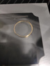 周大福 Love You開(kāi)口戒黃金戒指(工費120)約2.8g EOF185 曬單實(shí)拍圖