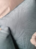 罗莱（LUOLAI）抱枕靠垫含芯 现代低奢靠枕沙发床头座椅腰枕可拆洗 流星淡湖蓝 实拍图