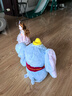 迪士尼（Disney）兒童毛絨玩具娃娃 小飛象三合一(玩偶+抱枕+睡毯)生日禮物禮品 曬單實(shí)拍圖