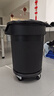 白云超寶清潔圓形大號垃圾桶加厚戶(hù)外工業(yè)環(huán)衛塑料桶酒店餐飲廚房泔水潲水桶商用帶輪子大容量帶蓋收納儲物桶 超寶80升（帶底座） 曬單實(shí)拍圖