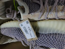 阿迪達斯 （adidas）椰子鞋三葉草男鞋女鞋椰子350 Yeezy Boost透氣跑步鞋 GY7658 灰珍珠 44 曬單實(shí)拍圖
