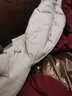 雅鹿官方極寒羽絨服女士長(cháng)款2025冬季新款時(shí)尚加厚純色連帽保暖外套 米色 S 曬單實(shí)拍圖
