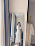 云翔四海2024年奶白色法式初戀仙女裙溫柔風(fēng)v領(lǐng)顯瘦垂墜感連衣裙 白色連衣裙 收藏關(guān)注優(yōu)先發(fā)貨 L 建議105-120 曬單實(shí)拍圖