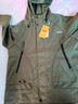 吉普（JEEP）美國正品連帽棉服冬季新款男裝上衣服保暖棉襖寬松休閑防寒外套潮 軍綠色 XL 【適合145斤左右】 曬單實(shí)拍圖