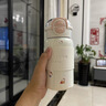 書(shū)穗兒雙飲保溫杯女兒童水杯帶吸管2024新款大容量杯子可愛(ài)學(xué)生專(zhuān)用水壺 白色+KT貓貼紙- 500ml 曬單實(shí)拍圖