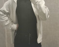 豬小耙（ZHUXIAOPA）純欲辣妹彈力緊身上衣顯瘦長袖拉鏈連體衣女秋季收腰打底衫 黑色 L 100-115斤 曬單實拍圖