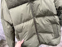 鴻星爾克運動(dòng)羽絨服男鴨絨羽絨冬季防寒立領(lǐng)防潑水保暖時(shí)尚百搭外套男 蘆葦綠 M 體重120斤以下 曬單實(shí)拍圖