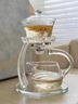 典躍懶人茶具高檔半自動(dòng)磁吸泡茶器玻璃茶具套裝輕奢家用喝茶杯子送禮 幻風(fēng)懶人茶具套裝(透明) 曬單實(shí)拍圖
