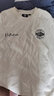 帕拉?。≒ALLADIUM）寬松潮流套頭時(shí)尚圓領(lǐng)短袖純棉T恤男女同款109647 棉花糖色 M 曬單實(shí)拍圖